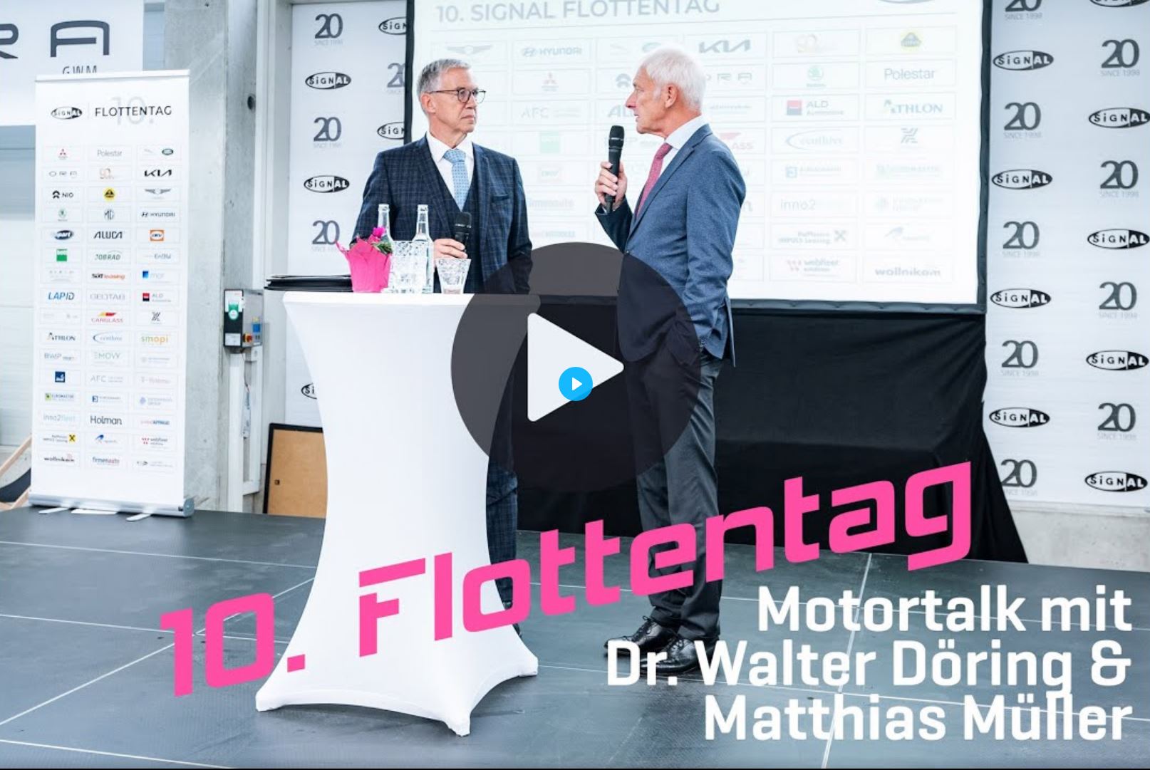 Keynote: Bleibt Deutschland Autoland? Matthias Müller und Dr. Walter Döring