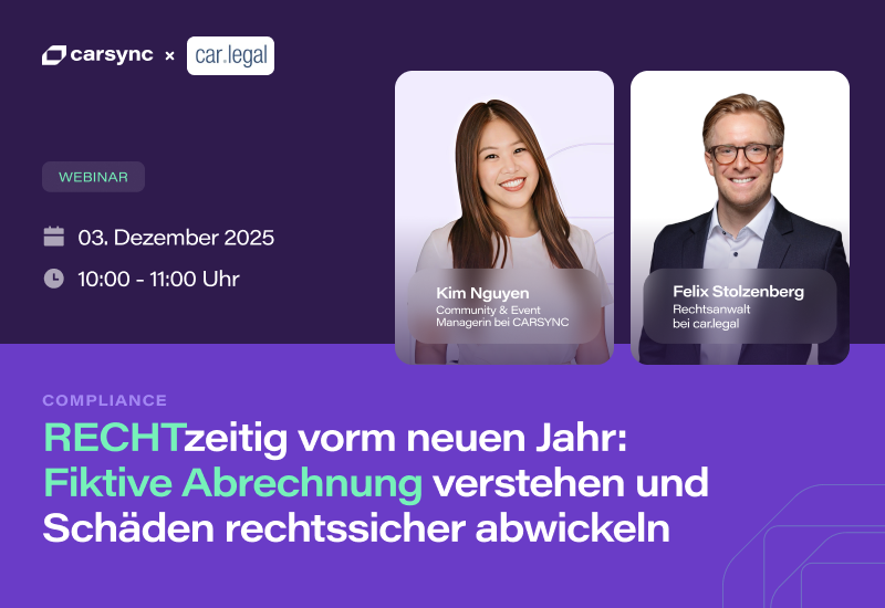 RECHTzeitig vorm neuen Jahr: Fiktive Abrechnung verstehen & Schäden rechtssicher abwickeln