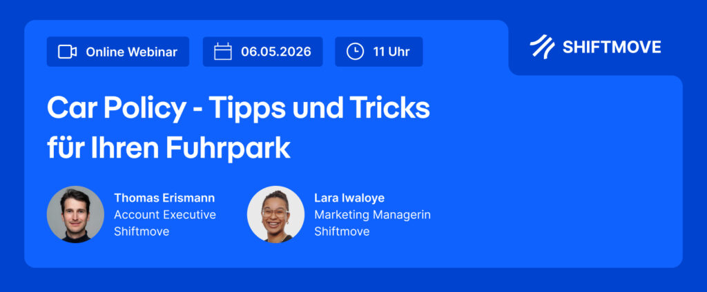 Car Policy – Tipps und Tricks für Ihren Fuhrpark