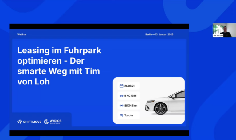 Leasing im Fuhrpark optimieren – Der smarte Weg mit Tim von Loh