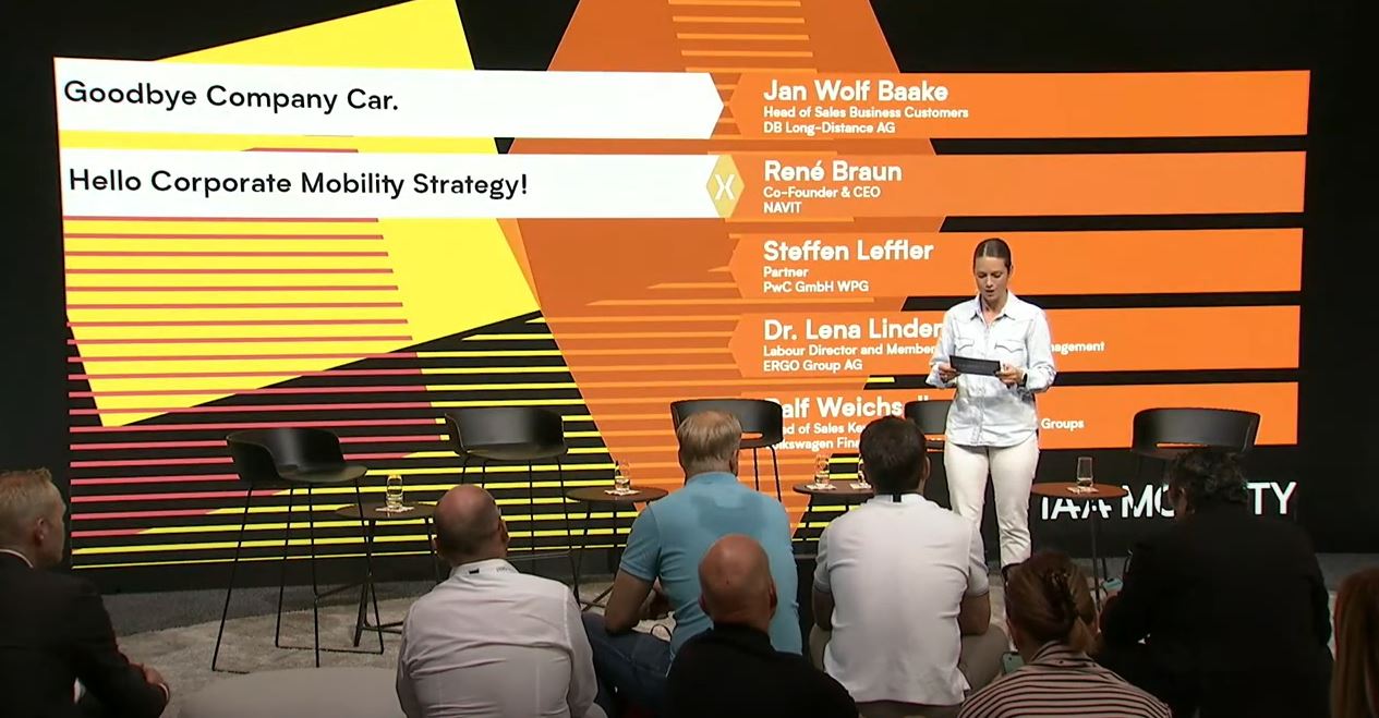 Panel Diskussion: Goodbye company car. Hello corporate mobility strategy!