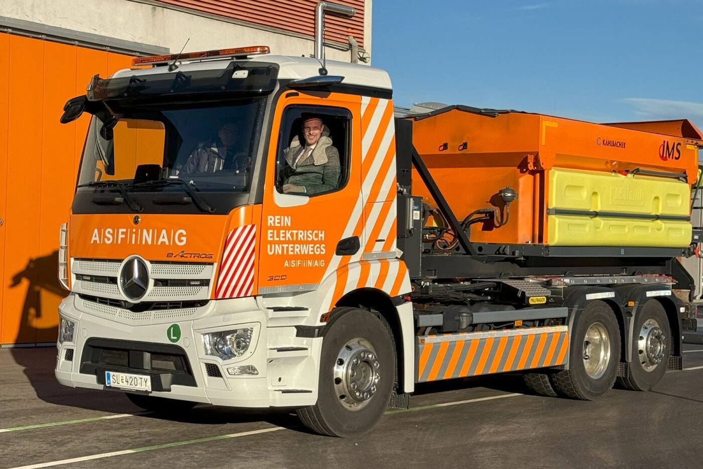 Elektro-LKW,Spedition