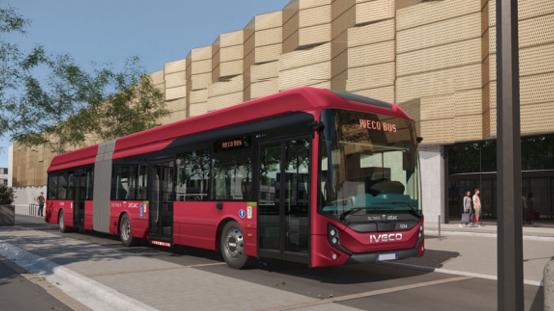 Iveco liefert 411 Elektrobusse nach Rom