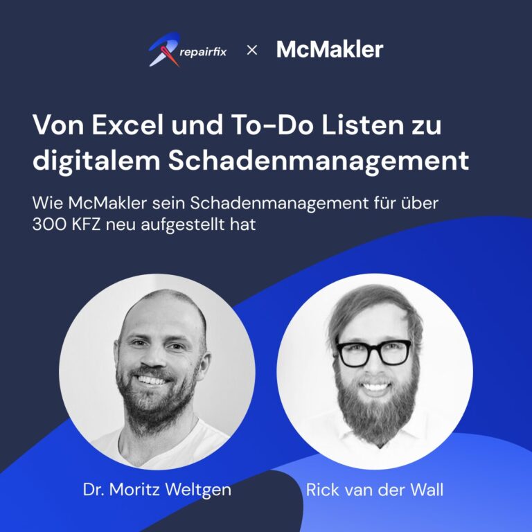motum – Von Excel und To-Do Listen zu digitalem Schadenmanagement – Wie McMakler sein Schadenmanagement für über 300 KFZ neu aufgestellt hat: