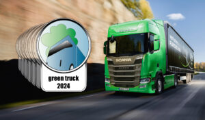 Scania,Green Truck