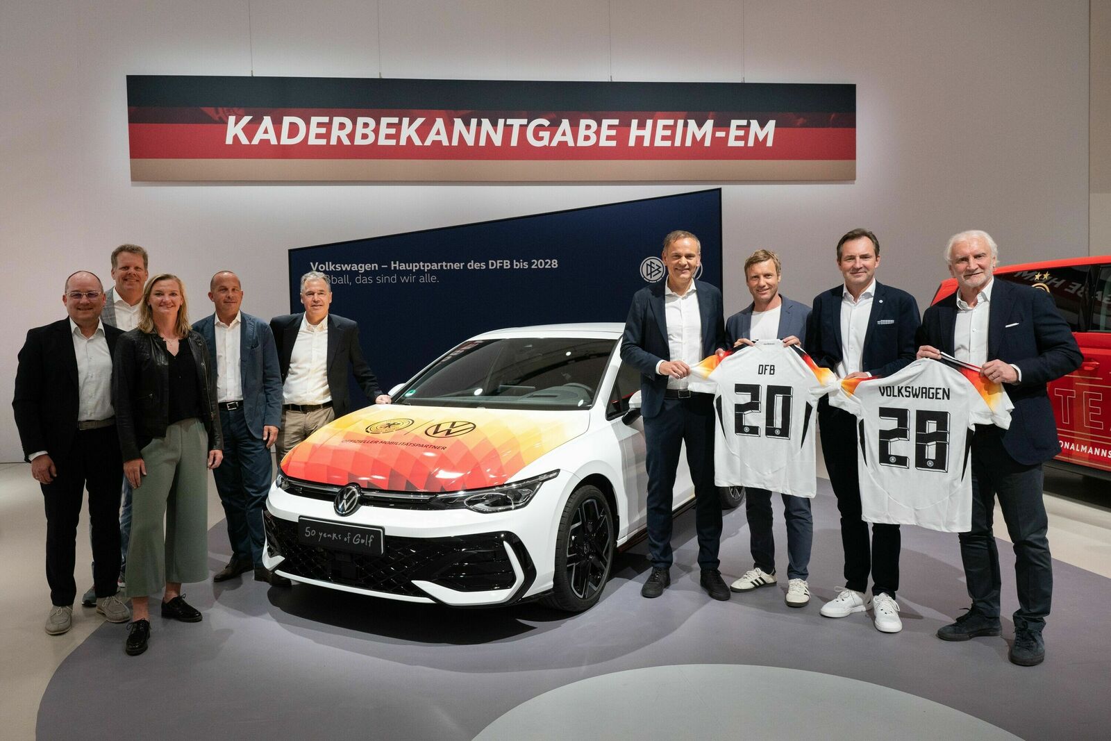 Volkswagen und DFB verlängern Partnerschaft