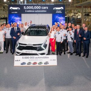 Kia produziert 5 Millionen Fahrzeuge in Europa