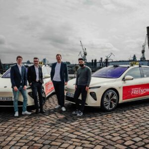 NIO und FreeNow: Nachhaltige Mobilität für Taxiunternehmen