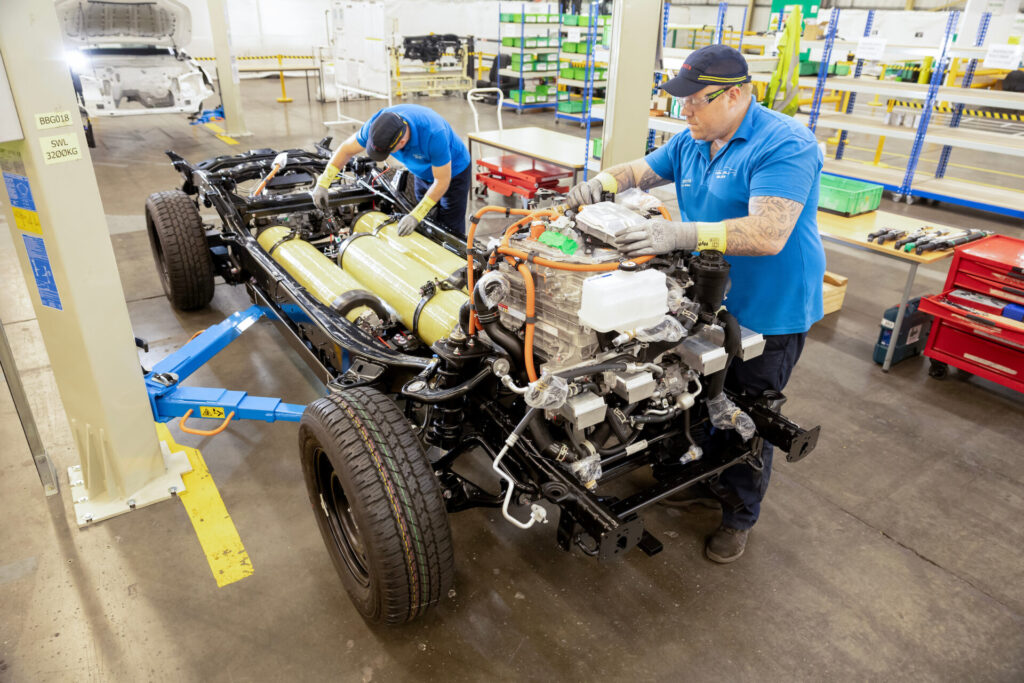 01/09/23 

New hydrogen-powered Toyota Hilux at the company’s Burnaston factory, Derbyshire.


All Rights Reserved: RKP Photography 
[Formerly F Stop Press Ltd].
 
+44 (0)7765 242650 
www.rkpphotography.co.uk