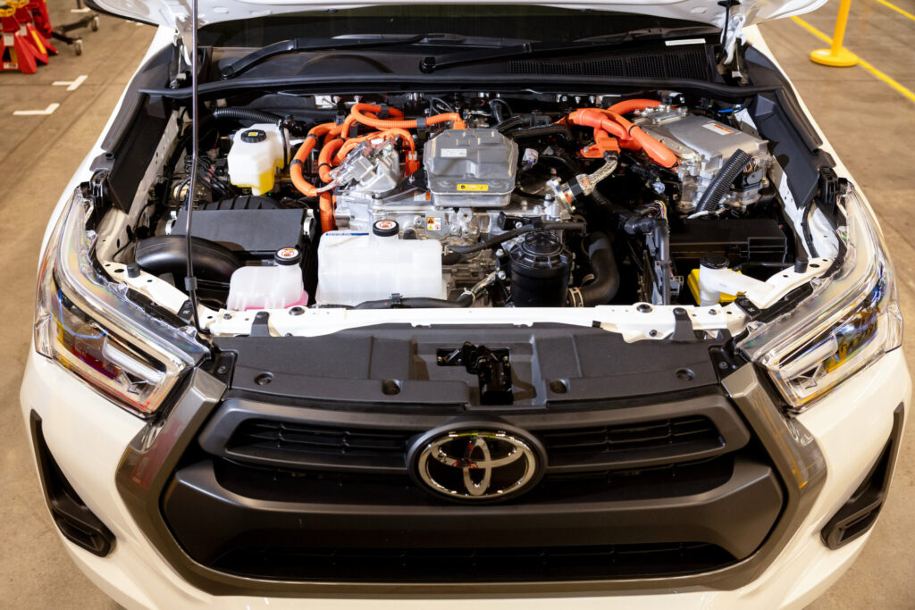 01/09/23 

New hydrogen-powered Toyota Hilux at the company’s Burnaston factory, Derbyshire.


All Rights Reserved: RKP Photography 
[Formerly F Stop Press Ltd].
 
+44 (0)7765 242650 
www.rkpphotography.co.uk