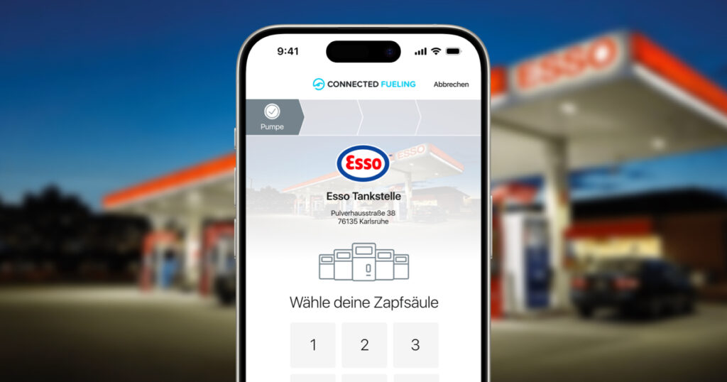 Esso,mobil bezahlen