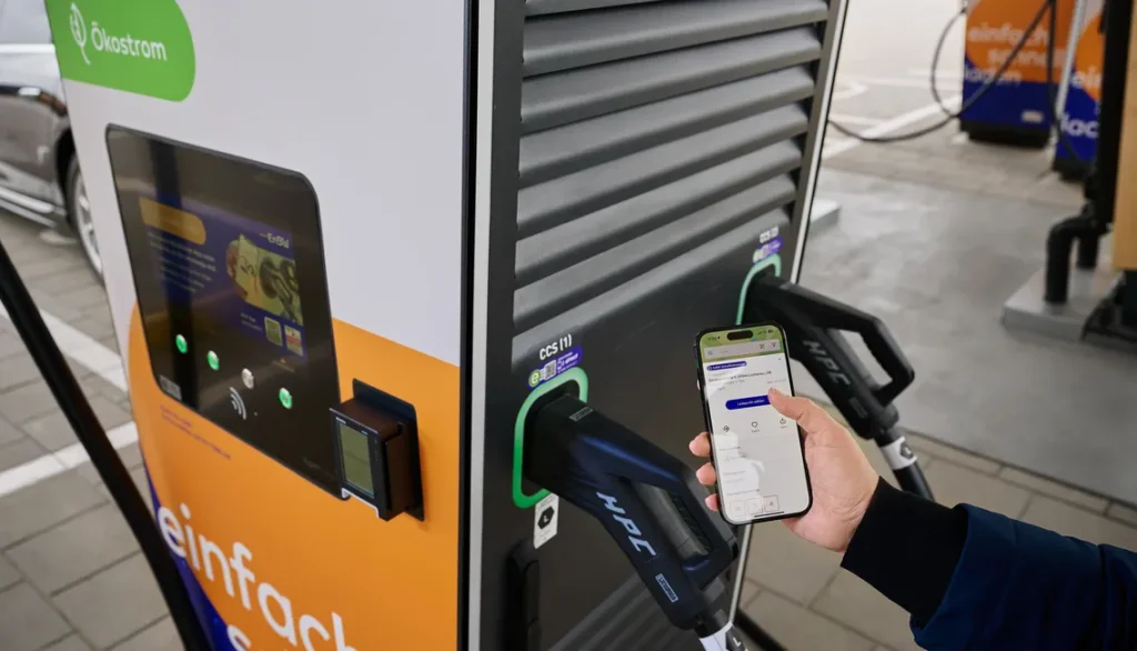 EnBW mobility+ App,Umkreissuche