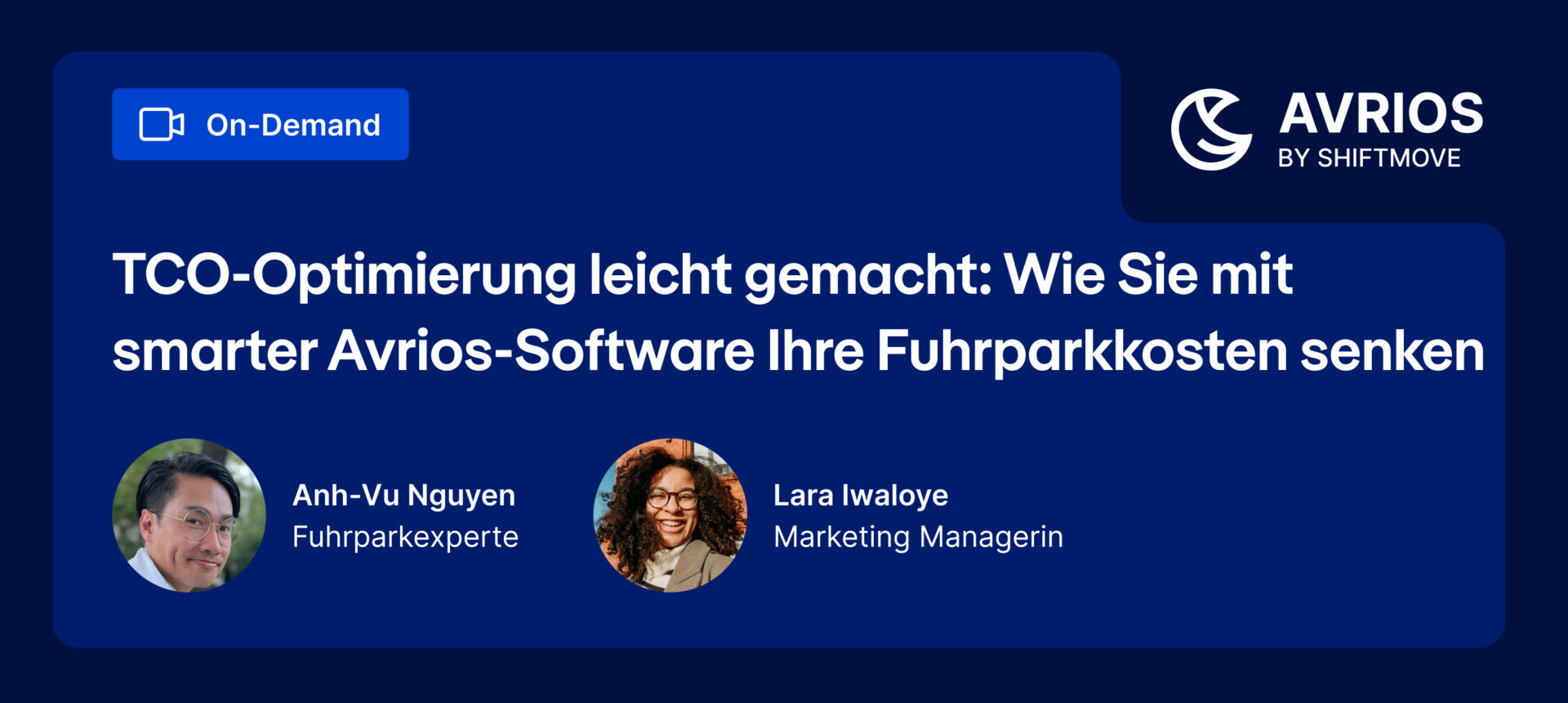 TCO-Optimierung leicht gemacht: Wie  Sie mit smarter Avrios-Software Ihre  Fuhrparkkosten senken