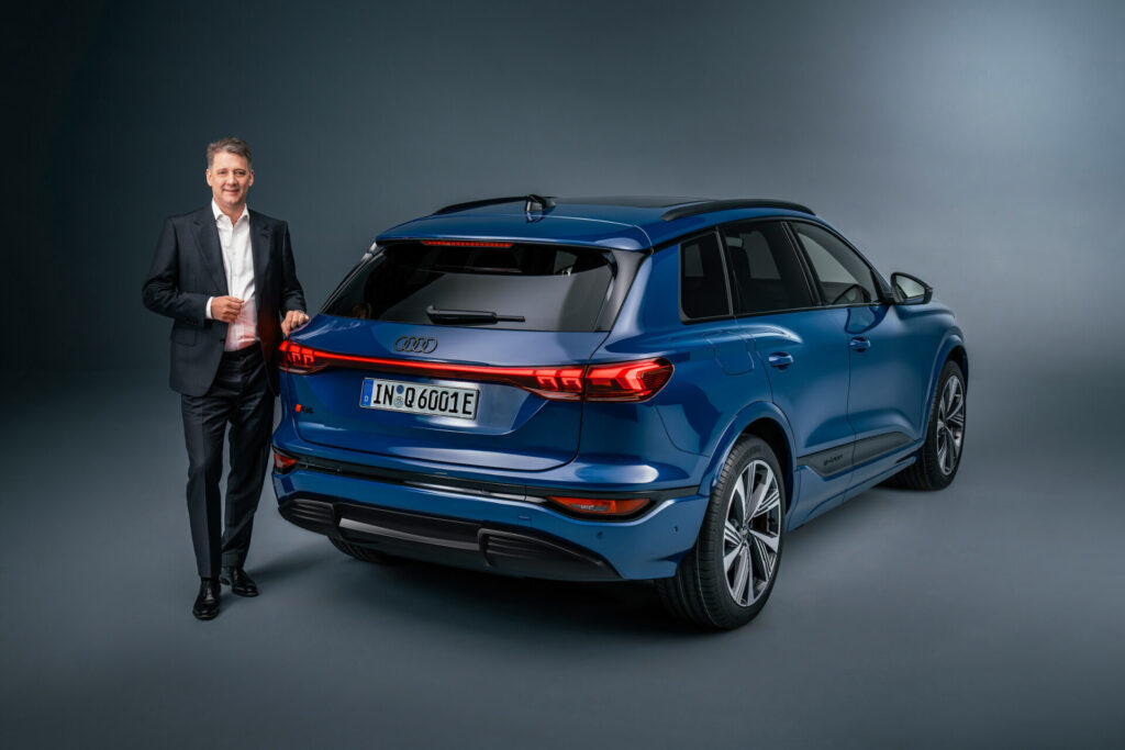 For Audi CEO Gernot Döllner, the Premium Platform Electric and with it the Audi Q6 e-tron model series are the next technological leap towards electric premium quality.