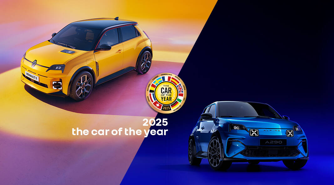 Car of the Year 2025: Renault 5 E-Tech Electric überzeugt Europa