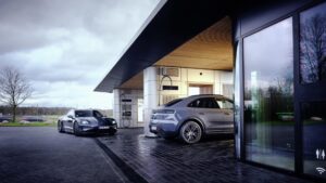 Porsche Charging Lounge,Hamburg