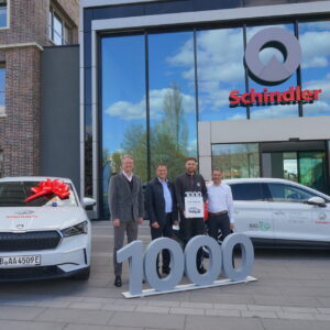 Elektro-Flotte im Aufschwung: Schindler setzt auf 1.000 Škoda Enyaq
