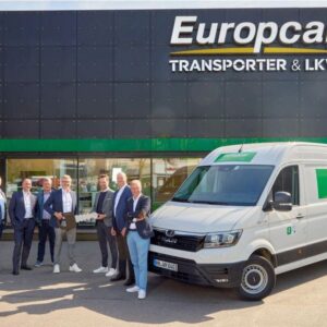 Europcar erweitert Flotte: 350 MAN Transporter für flexible Mobilitätslösungen