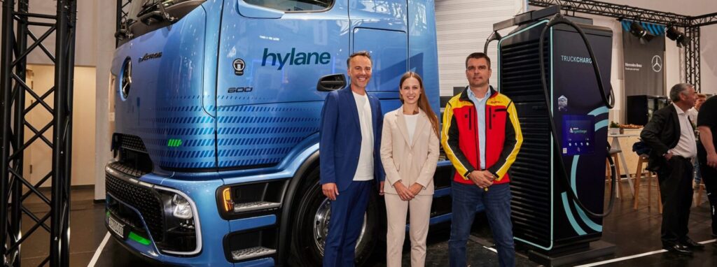 Daimler Truck, DHL, hylane