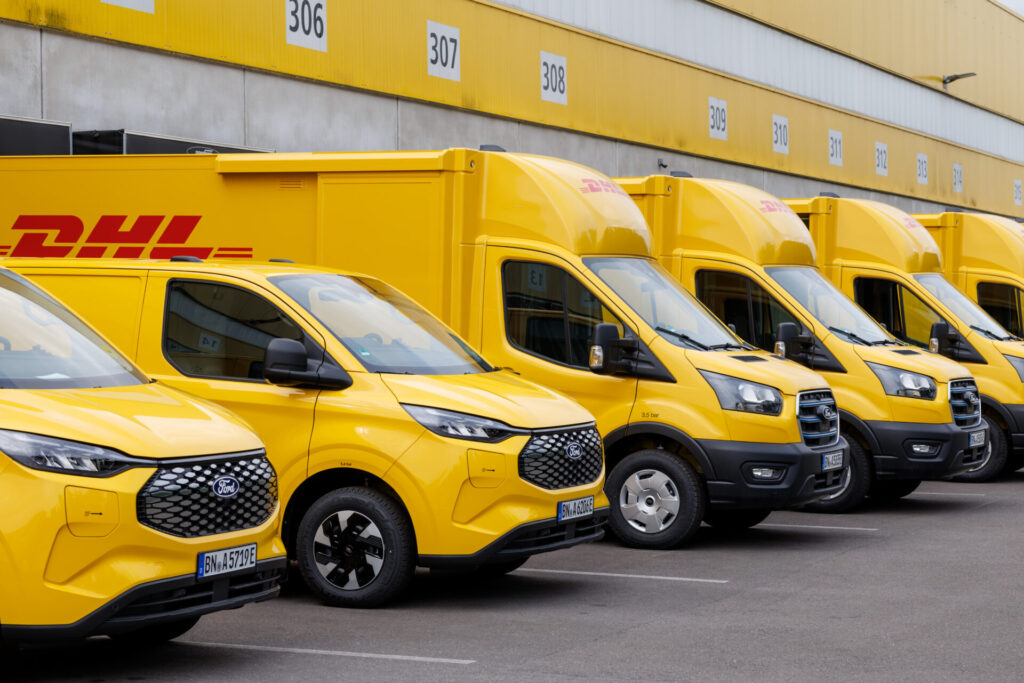 Ford Pro E-Transporter, DHL