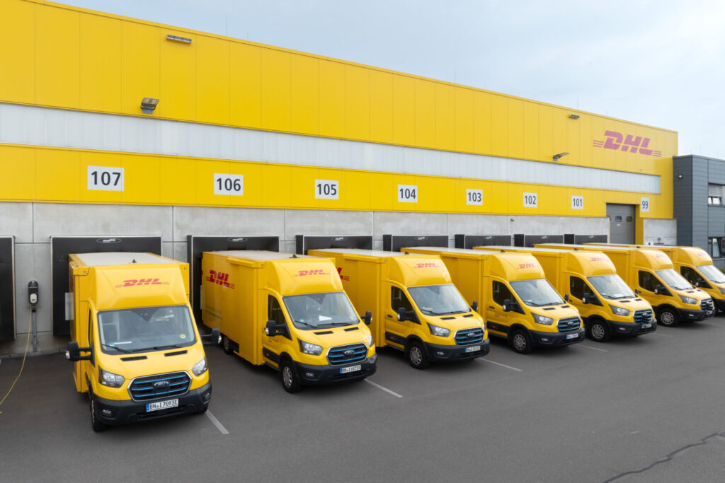 Ford Pro E-Transporter, DHL