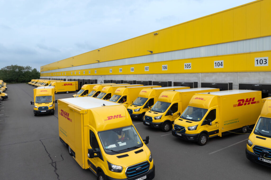 Ford Pro E-Transporter, DHL