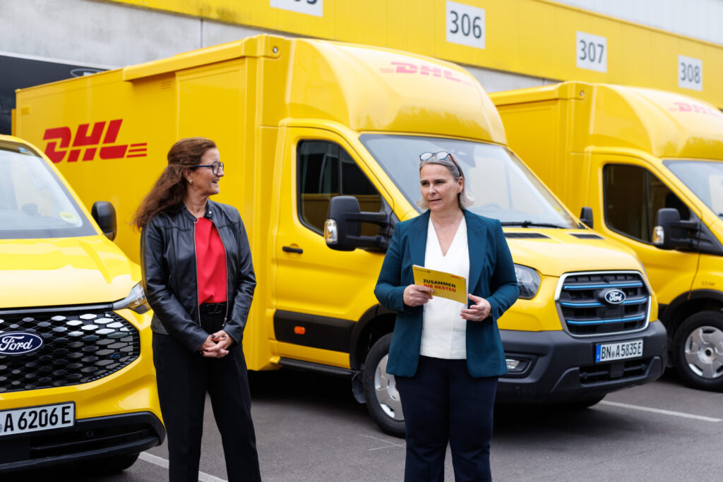 Ford Pro E-Transporter, DHL