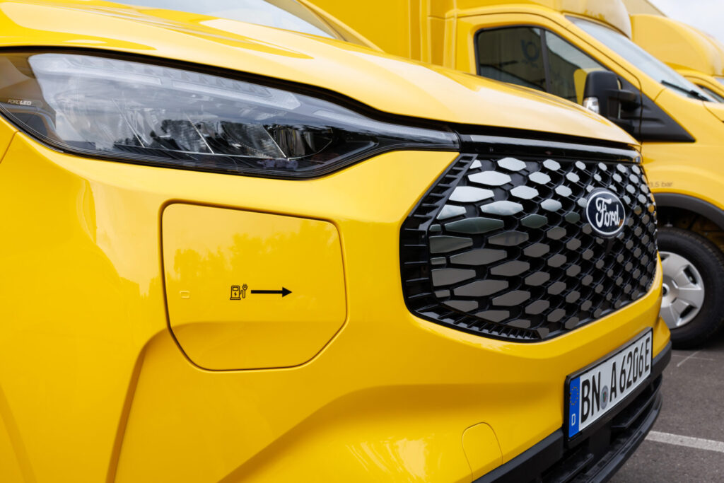 Ford Pro E-Transporter, DHL