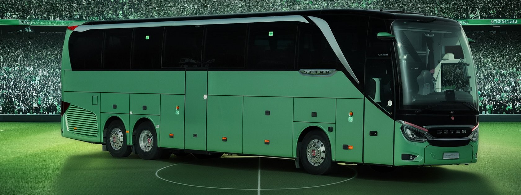 So reisen die Bundesliga-Teams mit Daimler Buses