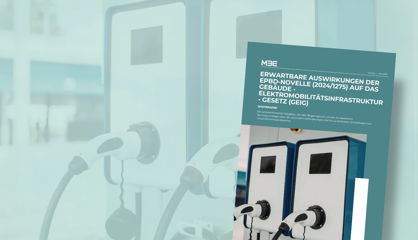 GPS Flottenmanagement M3E Whitepaper erklärt die neuen GEIG-Pflichten durch die EPBD-Novelle