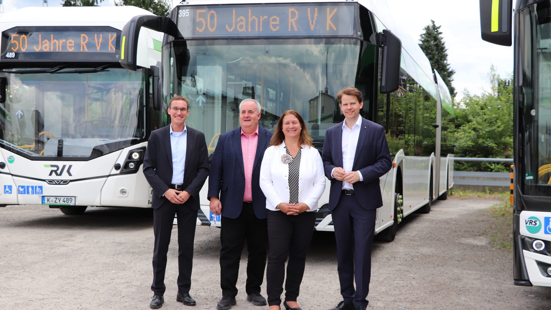Wasserstoffbusse, RVK, klimaneutrale Mobilität